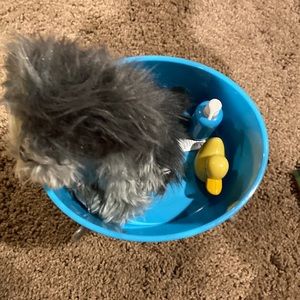 American girl doll dog bath/wash*with dog